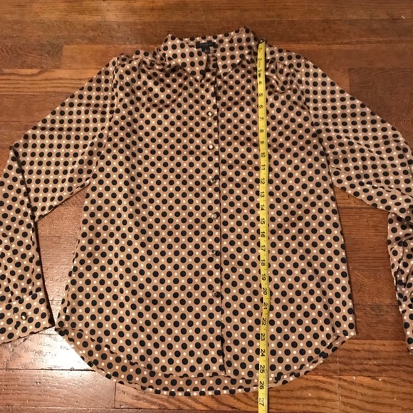 Ann Taylor Polka Dot Blouse - Picture 6 of 6